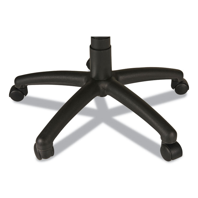 Alera Etros Series Suspension Mesh Mid-Back Synchro Tilt Chair, Supports Up To 275 Lb, 15.74" To 19.68" Seat Height, Black