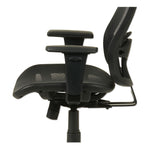 Alera Etros Series Suspension Mesh Mid-Back Synchro Tilt Chair, Supports Up To 275 Lb, 15.74" To 19.68" Seat Height, Black