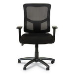 Alera Elusion Ii Series Mesh Mid-Back Swivel/tilt Chair, Adjustable Arms, Supports 275lb, 17.51" To 21.06" Seat Height, Black
