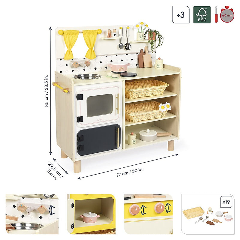 Janod Cottage Chic Big Cooker Kitchen (J06642)