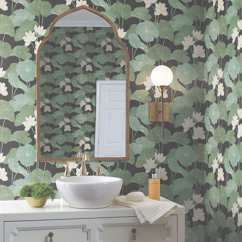 York Wallcoverings Lily Pad Peel and Stick Wallpaper (RMK11433WP)