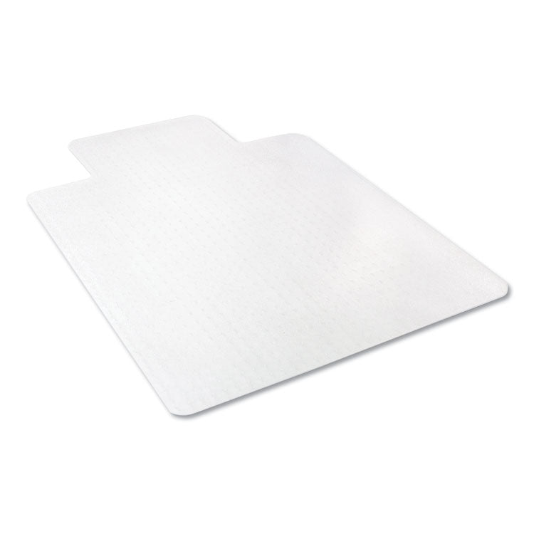 Economat Occasional Use Chair Mat, Low Pile Carpet, Roll, 36 X 48, Lipped, Clear
