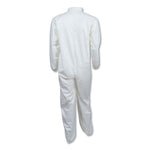 A40 Elastic-Cuff And Ankles Coveralls, 4x-Large, White, 25/carton