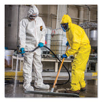 A80 Elastic-Cuff Hood and Boot Coveralls, X-Large, White, 12/Carton