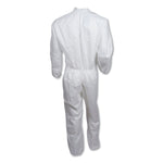 A40 Coveralls, 4X-Large, White, 25/Carton