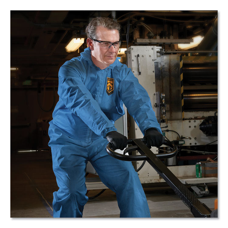 A20 Breathable Particle Protection Coveralls, X-Large, Blue, 24/carton