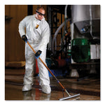 A40 Elastic-Cuff, Ankle, Hood and Boot Coveralls, 3X-Large, White, 25/Carton