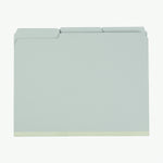 Pendaflex 60% Recycled File Folders, 1/3-Cut Tab, Letter Size, Pressboard, Light Green, 25/Box (23234)