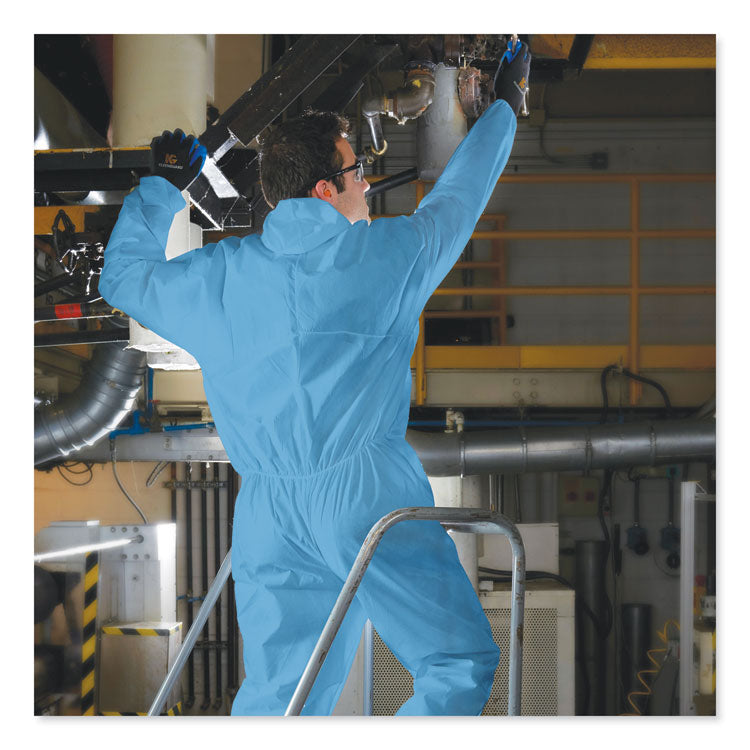 A20 Breathable Particle Protection Coveralls, X-Large, Blue, 24/carton