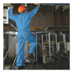 A20 Coveralls, MICROFORCE Barrier SMS Fabric, 2X-Large, Blue, 24/Carton
