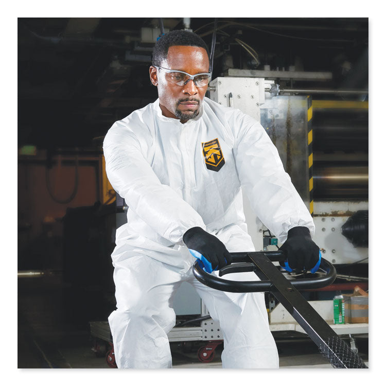 A20 Breathable Particle-Pro Coveralls, Zip, X-Large, White, 24/carton