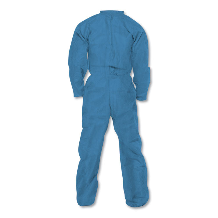 A20 Breathable Particle Protection Coveralls, 3X-Large, Blue, 20/Carton
