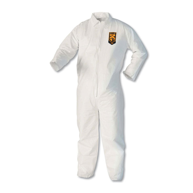 A40 Coveralls, 4X-Large, White, 25/Carton