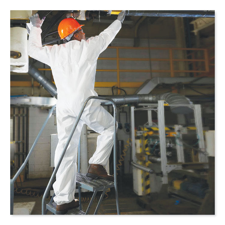 A20 Breathable Particle Protection Coveralls, Medium, White, 24/carton