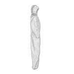A20 Elastic Back, Cuff And Ankles Hooded Coveralls, 4x-Large, White, 20/carton