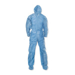 A20 Breathable Particle Protection Coveralls, X-Large, Blue, 24/carton