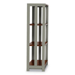 Trento Line Bookcase, Three-Shelf, 31.5w x 11.5d x 43.25h, Cherry