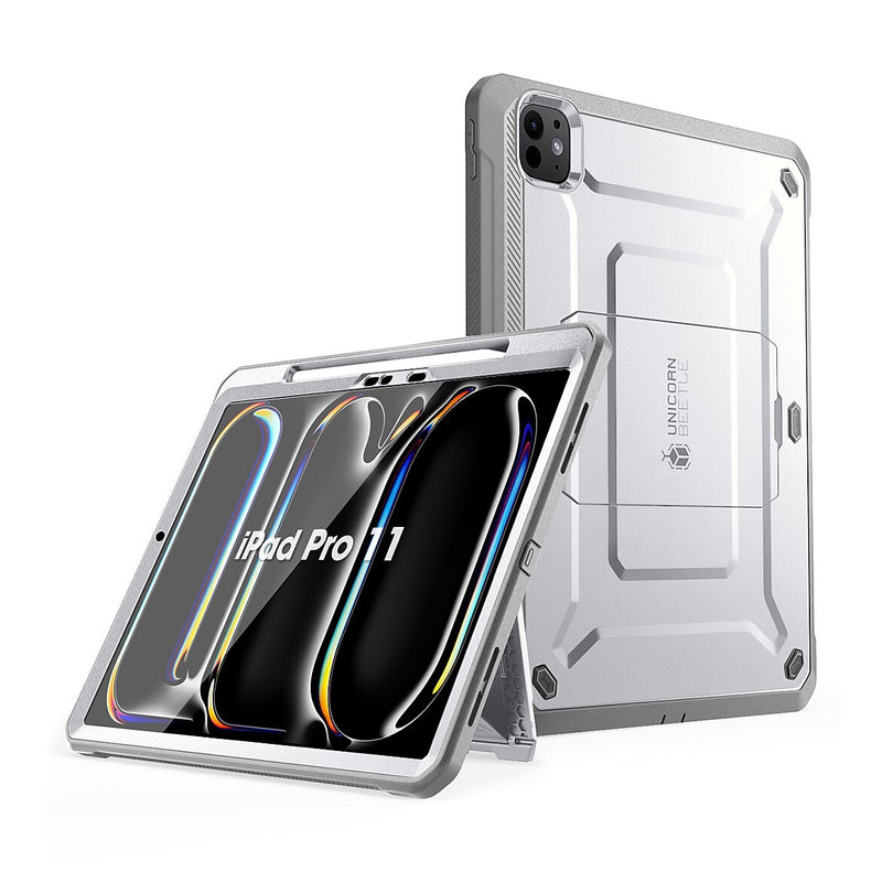 SUPCASE Unicorn Beetle Pro Plastic 11" Fullbody Case for iPad Pro 11" 5th Generation, White