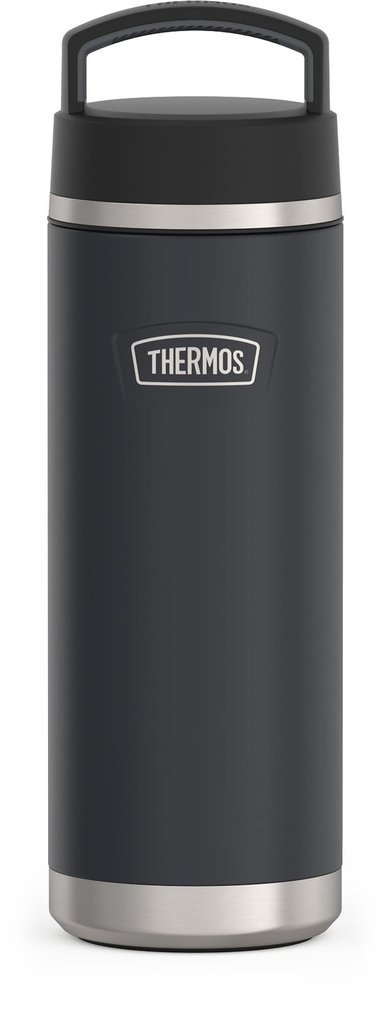 Thermos Icon Stainless Steel Vacuum Insulated Water Bottle, 24 oz., Granite (EAIS2002GT4)