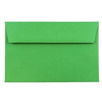 JAM Paper A9 Booklet Envelope 5 3/4" x 8 3/4", Green, 100/Pack (98176d)