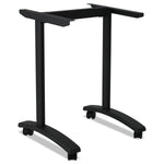 Valencia Series Training Table T-Leg Base, 24-1/2w x 19-3/4d, Black (ALEVA7443BK)