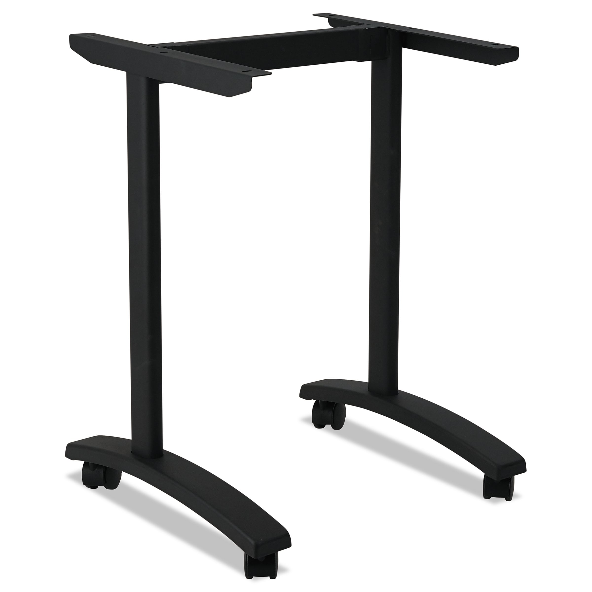 Valencia Series Training Table T-Leg Base, 24-1/2w x 19-3/4d, Black (ALEVA7443BK)