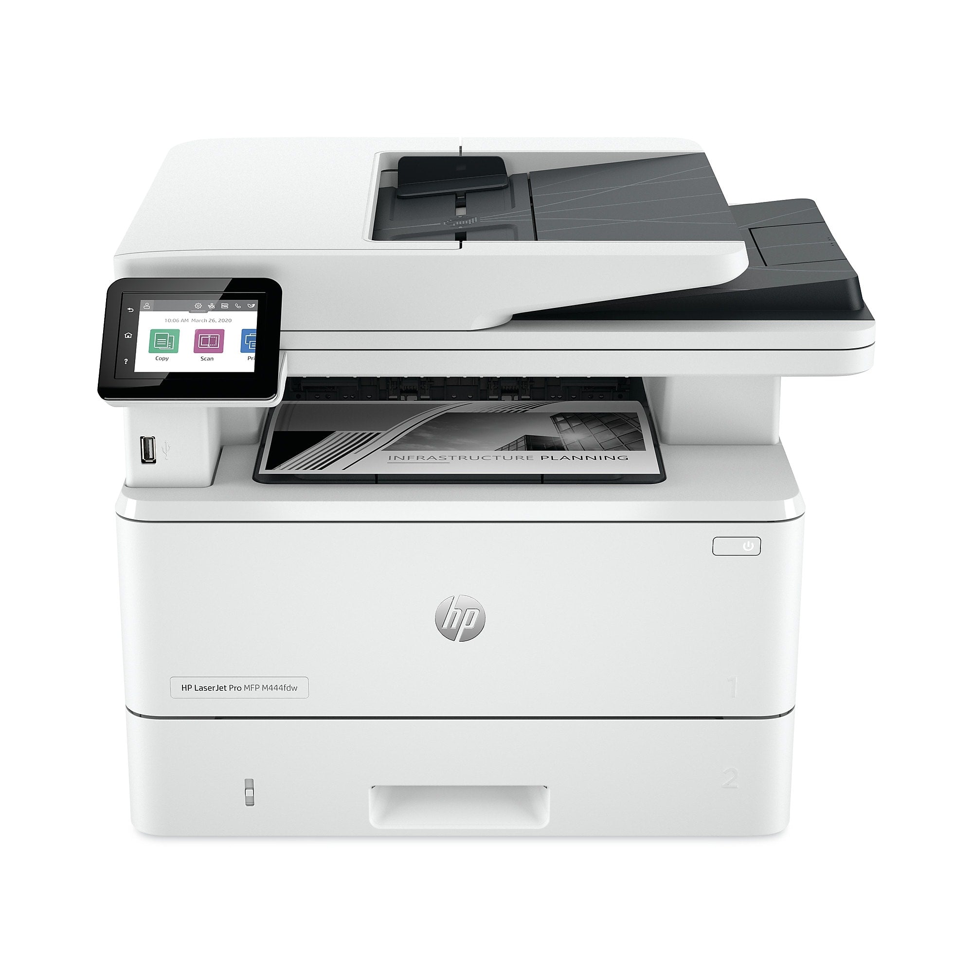 HP LaserJet Pro MFP 4101fdw Multifunction Laser Printer, Copy/Fax/Print/Scan