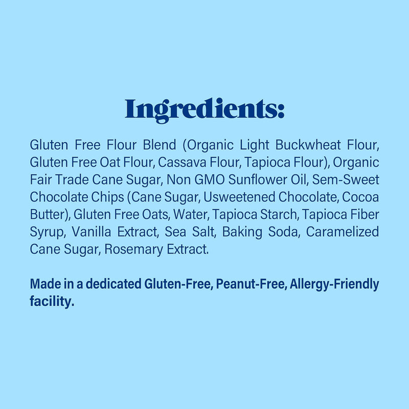 Partake Gluten Free Crunchy Chocolate Chip Cookie Snack Pack, 1.09 oz., 24/Pack (220-02417)