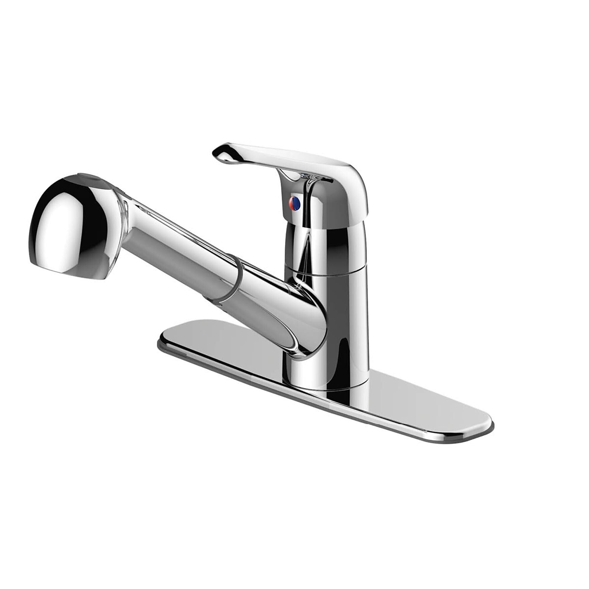 PROFLO Edgebrook 1.5 GPM Single Hole Pull Out Kitchen Faucet - Includes Escutcheon (PFXCM1M2067)