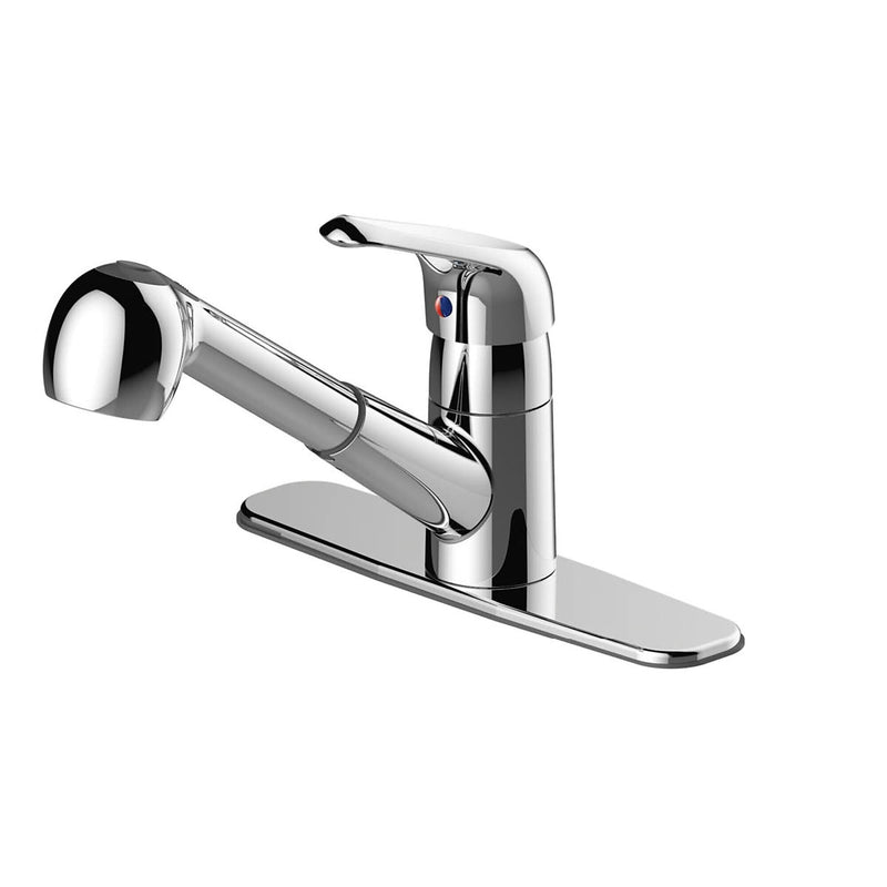 PROFLO Edgebrook 1.5 GPM Single Hole Pull Out Kitchen Faucet - Includes Escutcheon (PFXCM1M2067)