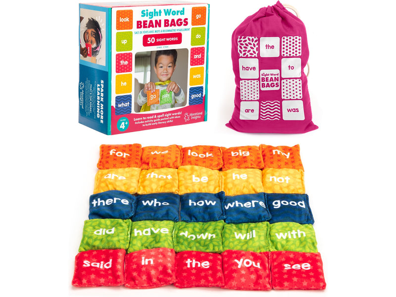 Educational Insights Sight Word Bean Bags, 25/Set (3101)