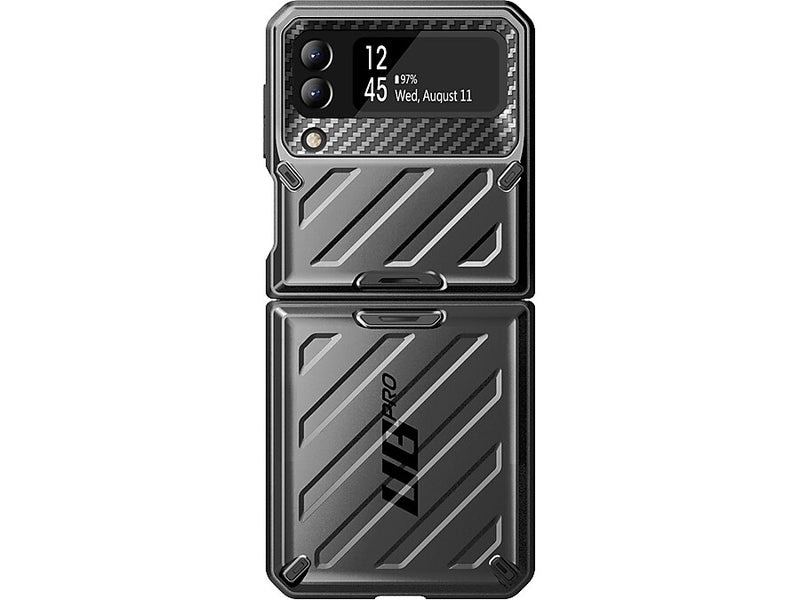 SUPCASE Unicorn Beetle PRO Black Rugged Case for Samsung Galaxy Z Flip4 (SUP-Galaxy2022-ZFlip4-5G-UBPro-Black)