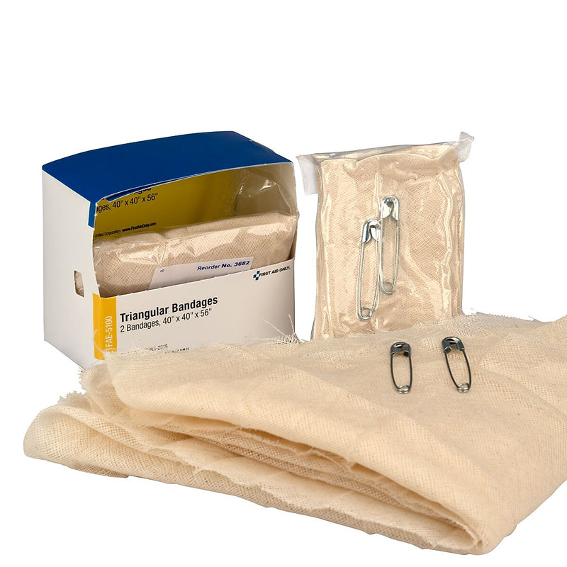 SmartCompliance Triangular Bandage Refill, 2/Box FAE-5100