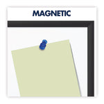 Classic Series Nano-Clean Dry Erase Board, 36" x 24", White Surface, Black Aluminum Frame
