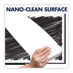 Classic Series Nano-Clean Dry Erase Board, 24" x 18", White Surface, Satin Aluminum Frame