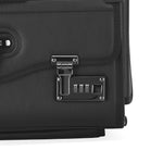 Bugatti Warren Briefcase, Laptop Compatible, Rolling, Black (BZCW0704-Black)