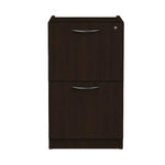 Alera Valencia File Drawer Full Pedestal, 15 5/8" x 20 1/2" x 28 1/2", Espresso