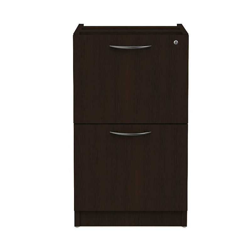 Alera Valencia File Drawer Full Pedestal, 15 5/8" x 20 1/2" x 28 1/2", Espresso