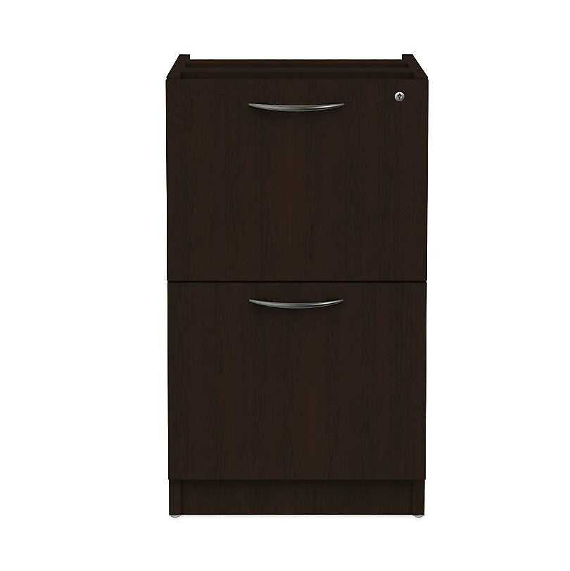 Alera Valencia File Drawer Full Pedestal, 15 5/8" x 20 1/2" x 28 1/2", Espresso
