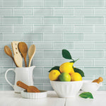 York Wallcoverings Seaglass Subway Peel and Stick StickTiles (TIL4964FLT)
