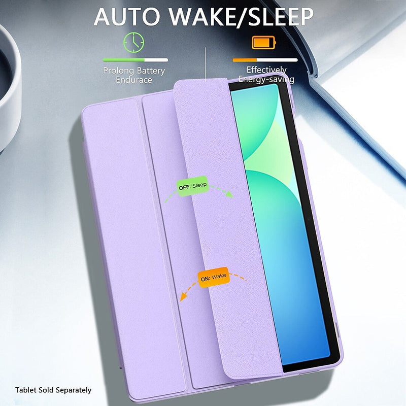 SaharaCase Venture Series TPU 13.1" Folio Case for Galaxy Tab S10 FE+, Purple Orchid (TB00469)