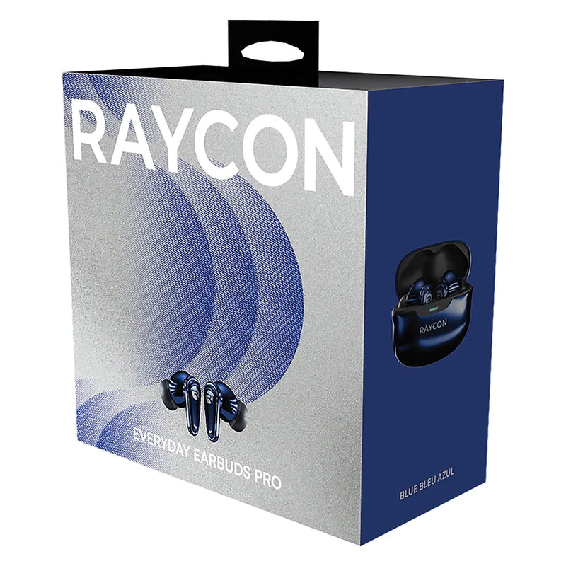 Raycon The Everyday Earbuds Pro Wireless Noise Canceling Earbuds, Bluetooth, Chrome Blue (RCNRBE795BLU)