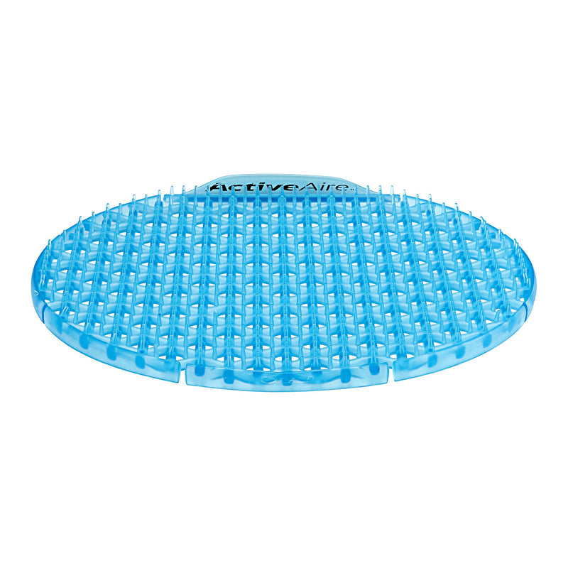 ActiveAire Low Splash Anti-Splash Urinal Screen, Coastal Breeze Scent, Blue, 12/Pack (GPC48260)