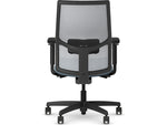 HON Ignition 2.0 Fabric/Mesh Swivel Task Chair, Carolina/Black (HIWMMKD.Y2.A.H.IF.HAML21.BL.SB.T)