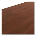 Study Carrell Add On, 1-Leg, 31.25 X 23.25 X 45.25, Cherry