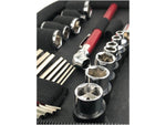 Apollo Tools Metric Auto Tool Set, 56-Piece, Black/Red (DT9775)