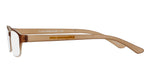 SAV Flex 2 +2.75 Reading Glasses, Brown Gradient (E5028)
