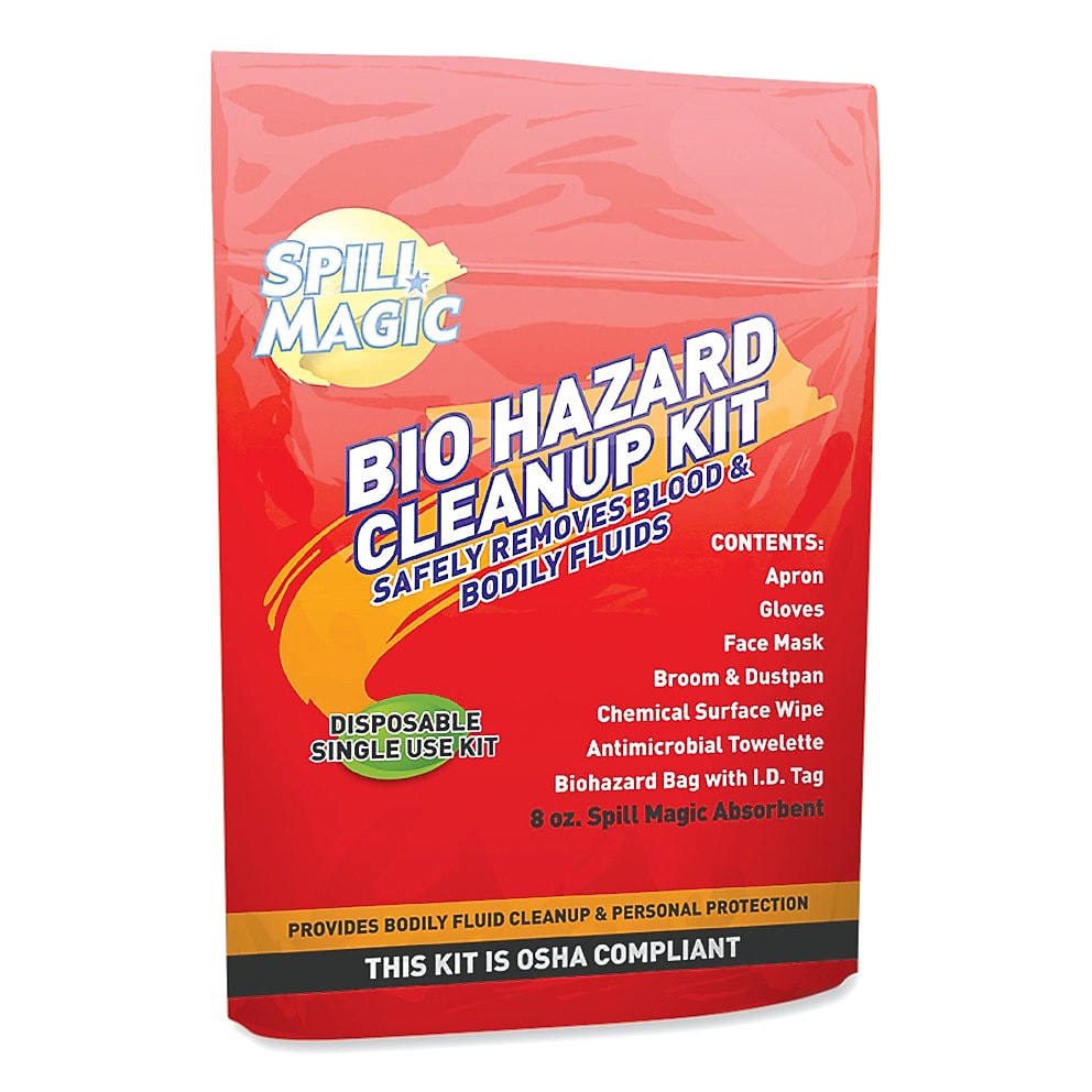 SOLVENT,BIOHZRD,CLNUP KIT