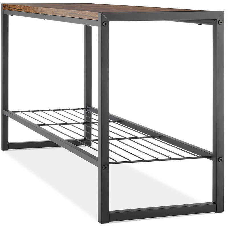Whitmor Metal Bench, Brown (6764-9965-SIOC)