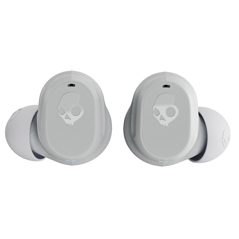 Skullcandy Mod True Wireless Earbuds with Microphone & Charging Case, Bluetooth, Light Gray (S2FYW-P751)